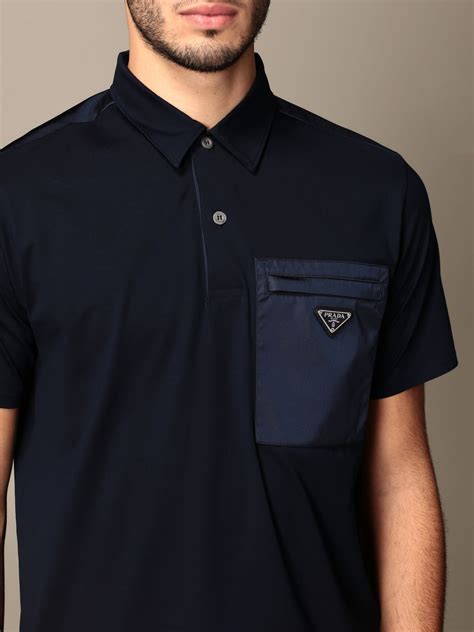 prada men's button shirt|prada polo shirts.